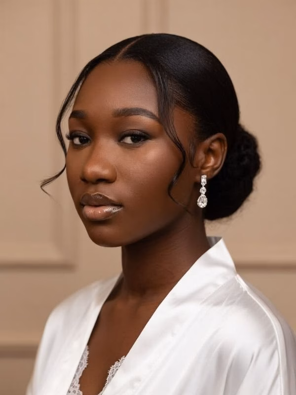 Earring-Chains-Bridal-Hairstyle
